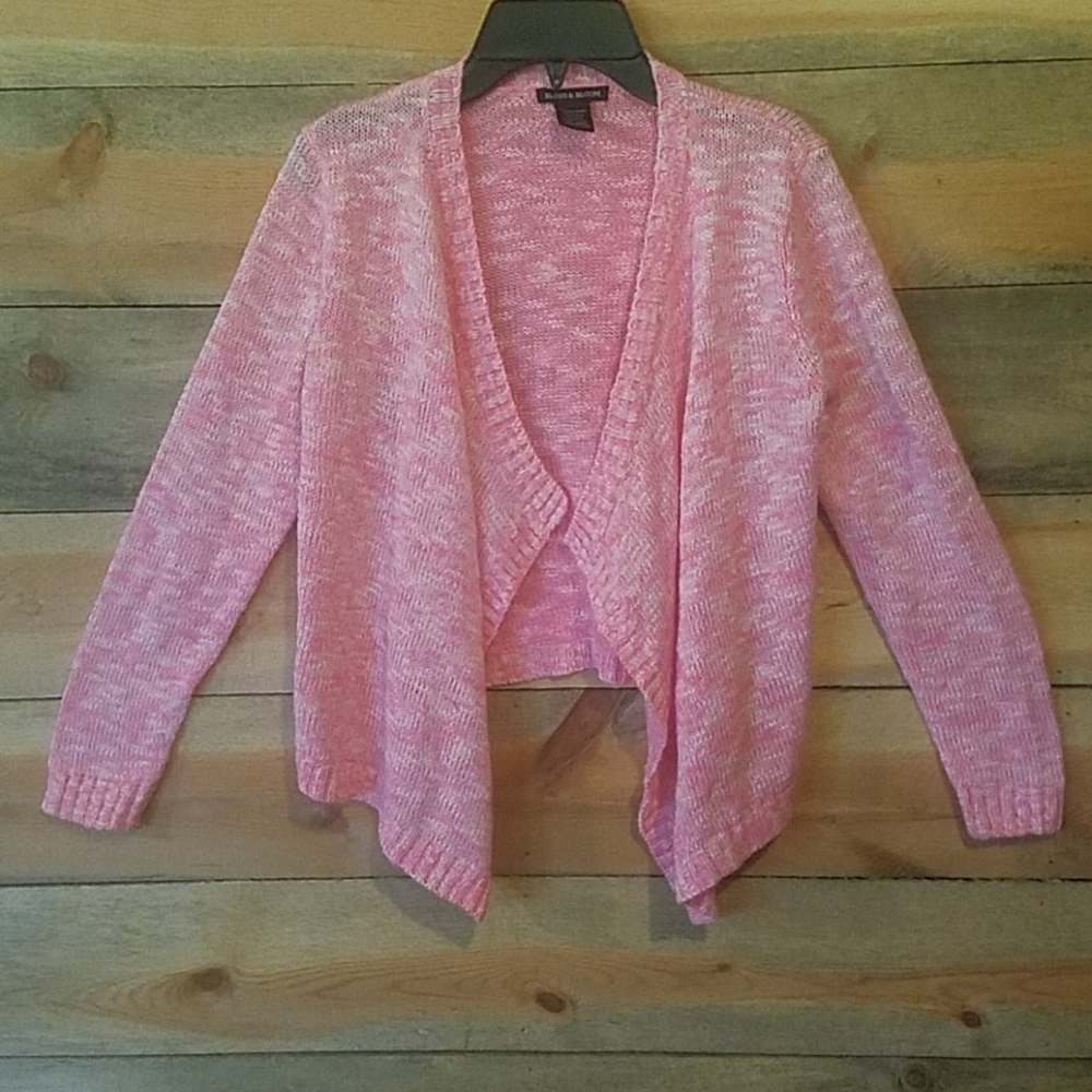 Blush & Bloom pink sweater